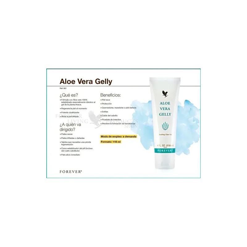 Aloe Vera Gelly Forever Living Pack 2 Gel Corporal De