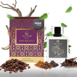 TAJ MAX TWO HEARTS | Luxury Arabic Perfume for Women | 3.4oz | Dubai |35% Oils