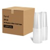 KARAT [1,000-2,000 pcs] Karat PP Plastic U-Rim Cold Cups (95mm)-8.5,12,16,24oz