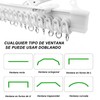 ALIMOTA Cortineros de Baño Flexibles para Techo y Pared -
