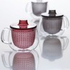 KINTO (キントー) UNITEA ユニマグ 350ml ワインレッド 耐熱ガラス 22914