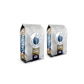 Caffè Borbone Whole Bean Coffee, Medium-Dark Roast, Gold Blend, Authentic Italian Coffee, 2.2 lb Bag (Pack of 2)
