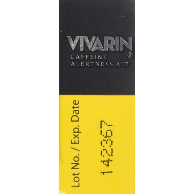 Vivarin, Caffeine Pills, 200mg Caffeine in Each Tablet, Safely and