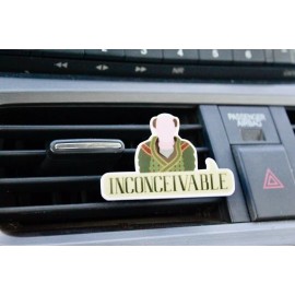 Unbranded Princess Bride Inconceivable Car Vent Clip Essential Oils Diffuser Mask Holder