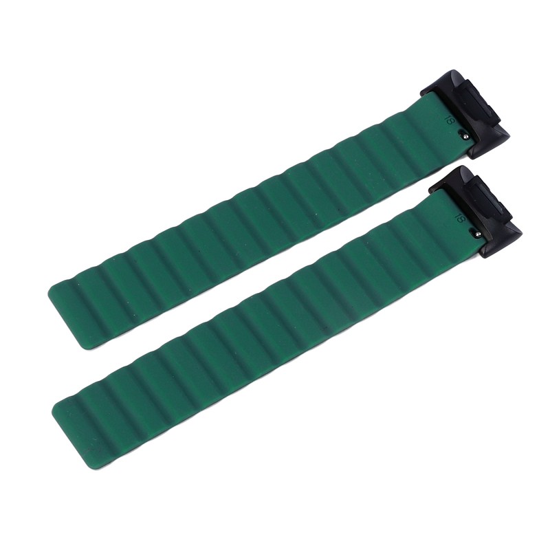 2pcs Watch Bands Professional Silicone Strap Strong Magnetic Snap Replacement