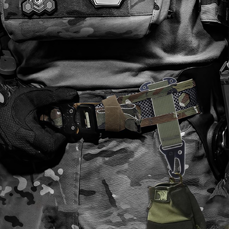 2 Pcs Tactical Gear Clip T-Mount Molle Clip Molle Bag