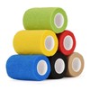 Vendajes Autoadhesivos 6 Rolls, Vendaje Autoadhesivo en 6 Colores,Venda Adhesiva