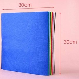 KINOKINO Color Felt Fabric Nonwoven Sheet Craft Felt Mat (40 Colors, 11.8 x 11.8 inches (30 x 30 cm), Thickness 0.04 inches (1 mm)