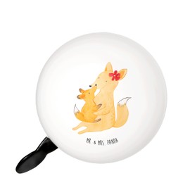 Mr. & Mrs. Panda XL Bicycle Bell Fox Mum - Gift, Favourite Daughter, Family, Hug, Mountain Bike, Motif, Grandma, Handlebar, Mother, Mum