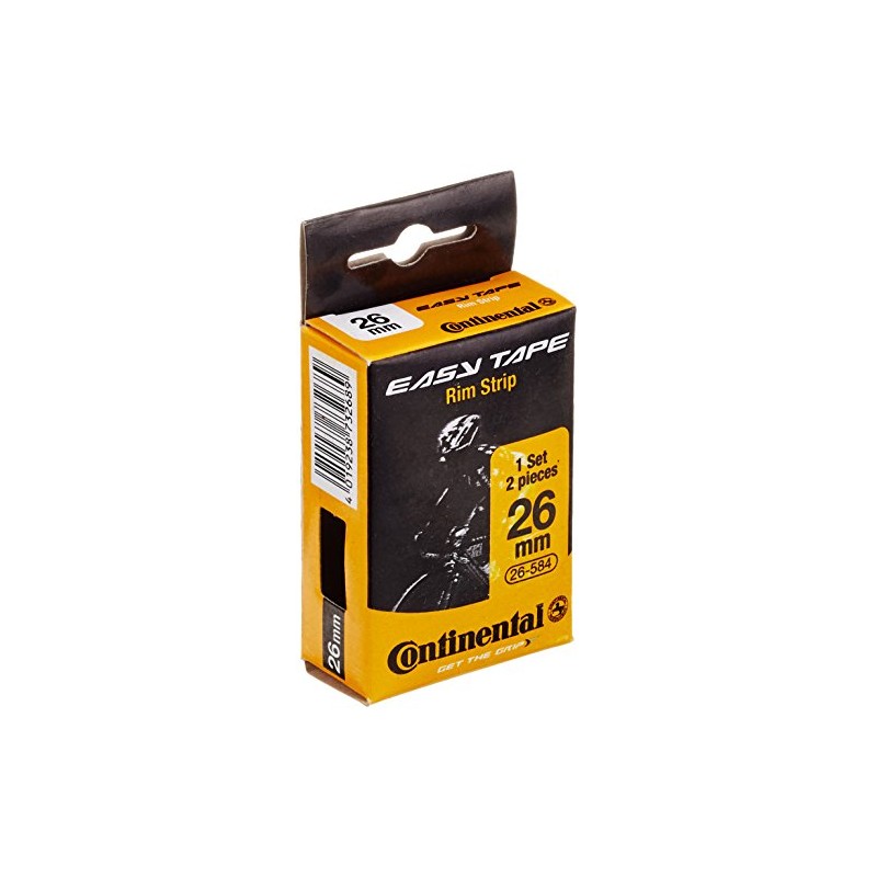 Continental Easy Tape Hock Pressure Rim Tape – Black, One