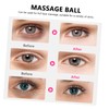 NOLITOY 4pcs Zinc Alloy Eye Cream Stick Massage Spoon Face