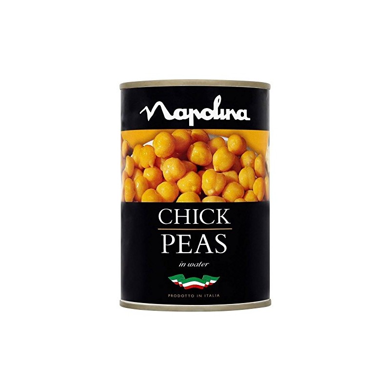 Napolina Chick Peas in Salted Water (400g) - Pack of