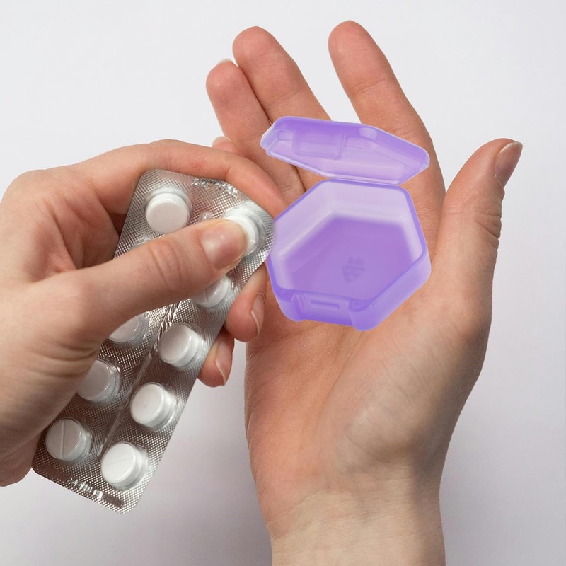 Vanyibro 3 PCS Small Pill Box Set,BPA Free Daily Pill