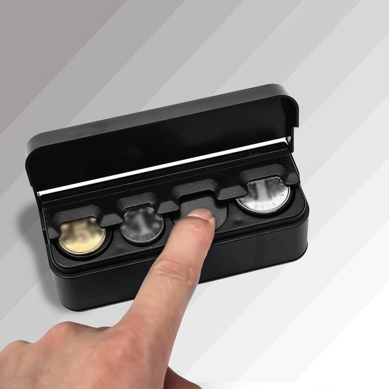 DWARFOO Coin Holder , Case, Universal Car Coin Change Organizer,