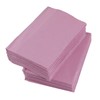 13"x18" Pink Dental Bibs Disposable 125PCS 3 Ply Waterproof Dental