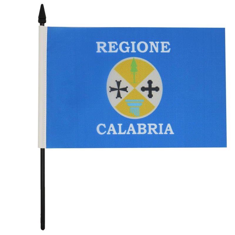 AZ FLAG CALABRIA TABLE FLAG 5'' x 8'' - ITALY