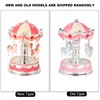 Novelty LED Merry GO Round Music Box Carousel Musical Box