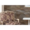 W&S 10-Sheet Red Brown Peel and Stick Backsplash Subway Tiles