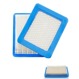 QLEUIFT 2 pcs Air Filter for Briggs Stratton, Garden Air Filter, Air Filter for Lawnmower, Lawnmower Air Filter, for Lawnmowers and Tractors, for Briggs and Stratton