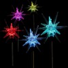 Solaration 1011-2 Sparkling Solar Star Lights Garden Stake (Set of