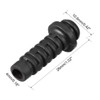 sourcing map Pack of 10 4 mm Inner Diameter PVC