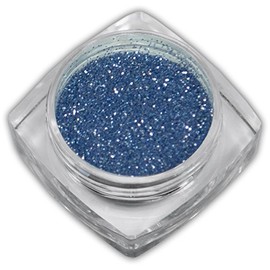 Premium Brilliance Glitter Powder Nail Art Jeans Blue