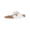 Birkenstock Arizona Unisex White Birko-Flor Sandal 40 / Unisex US