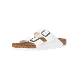 Birkenstock Arizona Unisex White Birko-Flor Sandal 40 / Unisex US Size 9-9.5