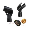 2 Pcs Universal Microphone Clip, Adjustable Mic Clip Holder for