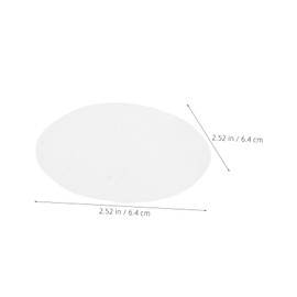 SEWACC 300pcs Unbleached Coffee Filter Papers Round Filters for Espresso Machines Coffee Makers Precision Fit for Drip Brewing Compatible with Various Brewing Methods