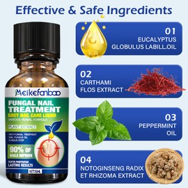 Multi-Purpose Nail Repair, Nail Solution with Tea Tree Oil for Discolored and Damaged Nails，Plant Drops for Nails Care，Discolored and Damaged Nails (1PC) ﻿