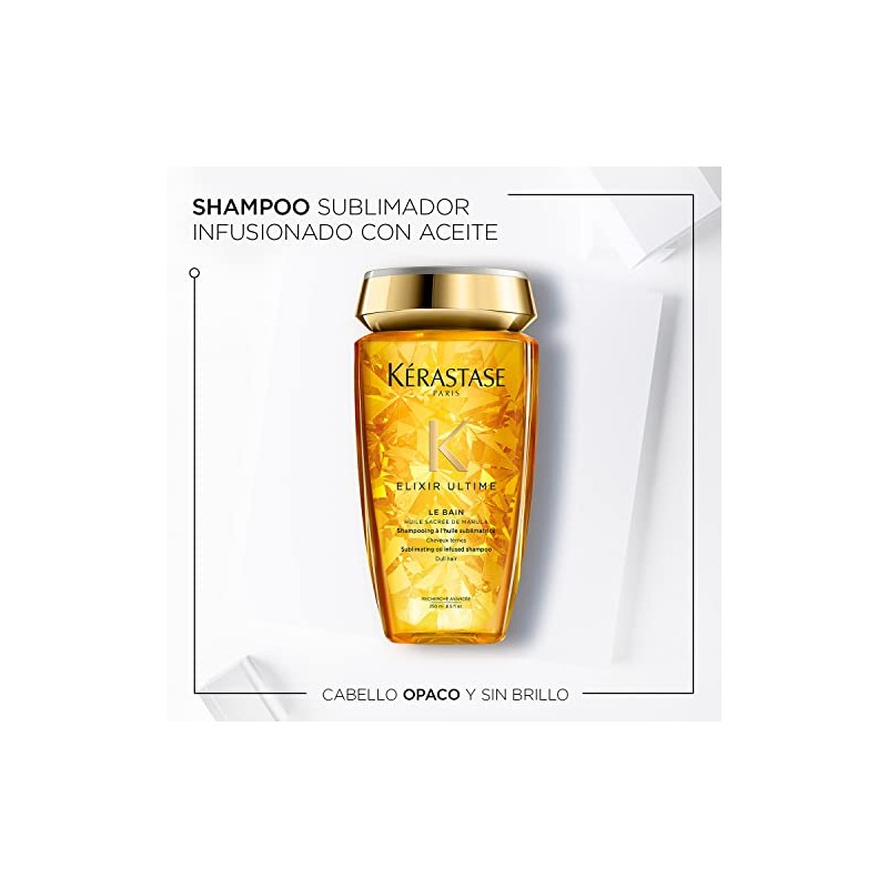 KRASTASE Le Bain Elixir Ultime Shampoo Nutre profundamente desde la