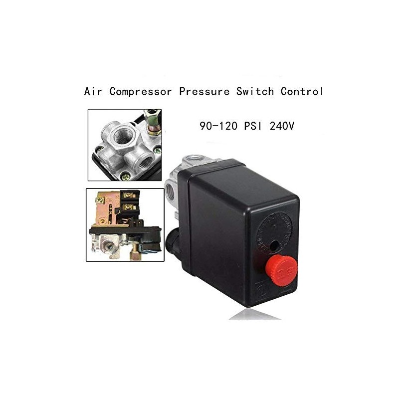 Wadoy Central Pneumatic Air Compressor Pressure Switch Control Valve U