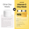 Gleamin Vitamin C Clay Mask for Dark Spots 2.5oz Brightening