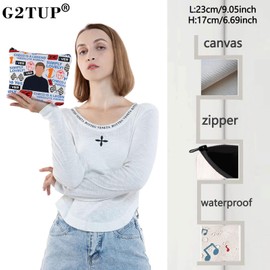 G2TUP Cosmetic Max Zipper Pouch Bag Racer Fans Gift Simply Lovely Racing Merchandise