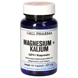 Gall Pharma Magnesium Plus Potassium GPH Capsules Pack of 60