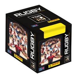 Panini Rugby TOP 14 2023-2024 Box of 50 Sleeves with 5 Stickers + 1 Card