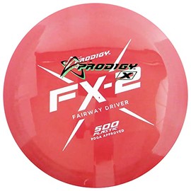 Prodigy Discs Factory Second 500 Series FX2 Fairway Driver Golf Disc [Colors and Hot Stamps Will Vary] - 160-164g