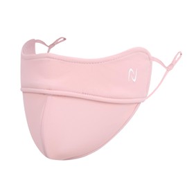 [ナチュラルゼン] UVカット&接触冷感」 チックマスク 小顔 血色マスク 紫外線対策 立体 布 繰り返し使える しっとり抗菌タイプ 防臭 花粉 通気 紫外線対策 日焼け対策ウェア UPF50+ 夏 春 サイズ調整可能 1枚入り