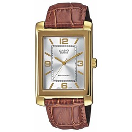 Casio Women's Analogue Quartz Watch with Leather Strap LTP-1234PGL-7A