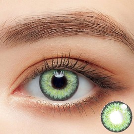 Libruver Colored Contacts Lens Organizer Case kit with Contact Lens Wearing Aids Remover & Tweezer Storage