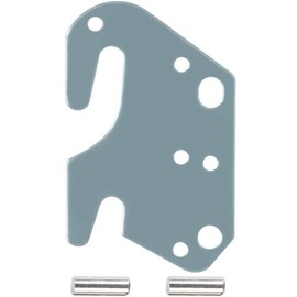 CAFORO Universal Wood Bed Rail Hook Plates - Set of 1
