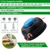 1Pack 966674401 T25 Trimmer Head Replacement for Husquvarna Weed Eater