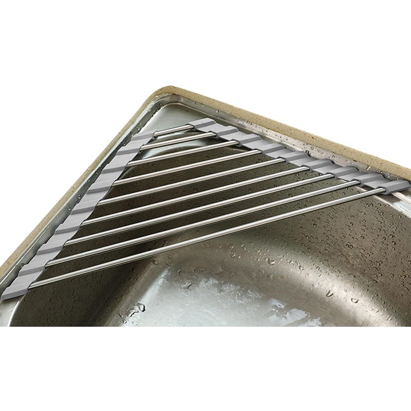 ALIMART Over the Sink Dish Drying Rack Roll Up Dish