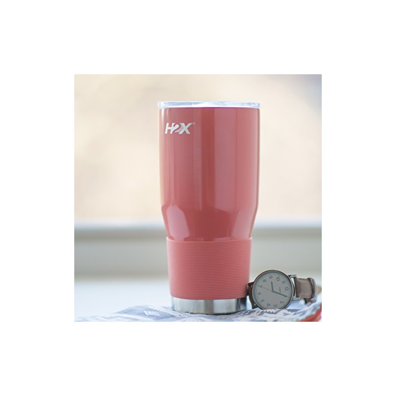 Boelter Brands H2X Vacuum Sealed 30oz Coral Insulated Tumbler