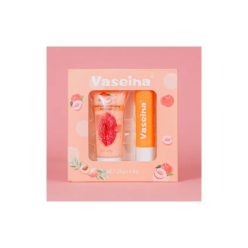 Balsamo Para Labios Hidratante Vaselina + Exfoliante 6 Duos