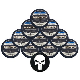 DC Crafts Nation DC Crafts Nation Skin Can Cover Skull with 10 Cans Schmitty's Herbal Snuff Mint Pouches