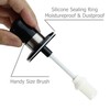 EIKS Oil Bottle with Silicone Brush for Cooking BBQ Kitchen