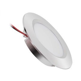 HEHEMM 12V 2.5W LED Recessed Down Light Ceiling Light Under Cabin Inside Warm Light Aluminium Shell RV Campervan Caravan Motorhome