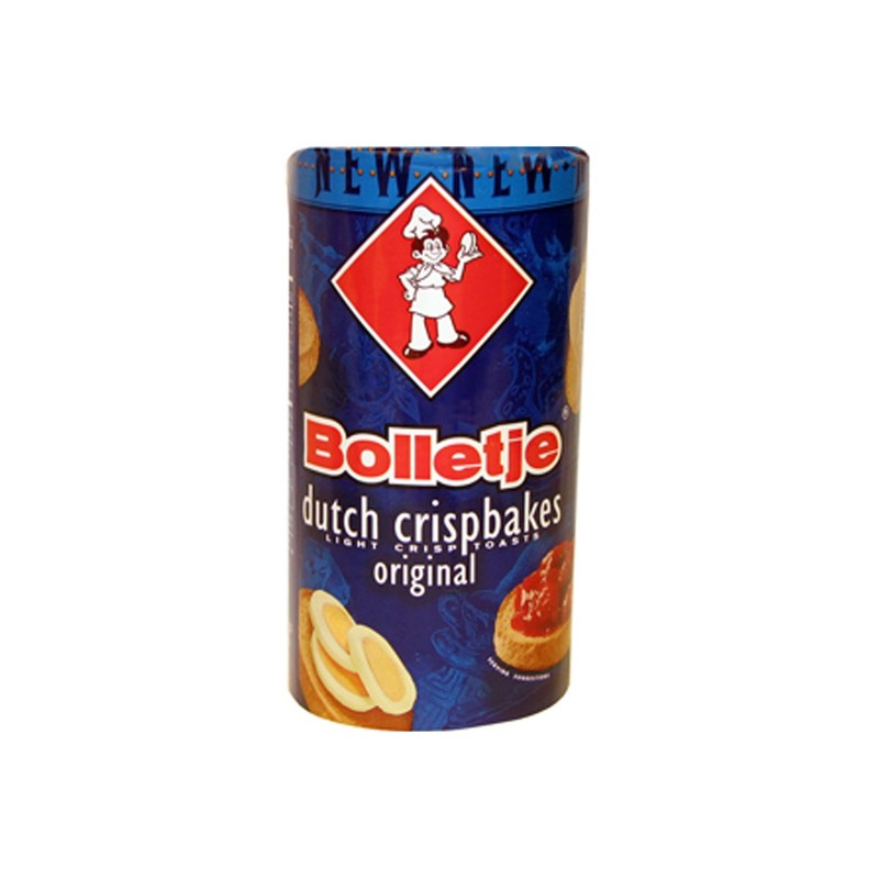 Dutch Cripbake Original (Light Crisp Toast) 3.5oz (Pack of 6)